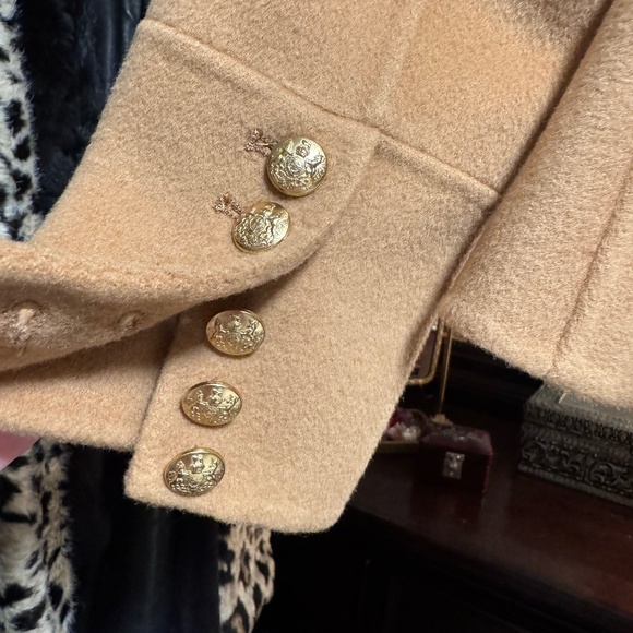 NWT Love Shack Fancy Morrow Jacket Camel 4 - Picture 11 of 14